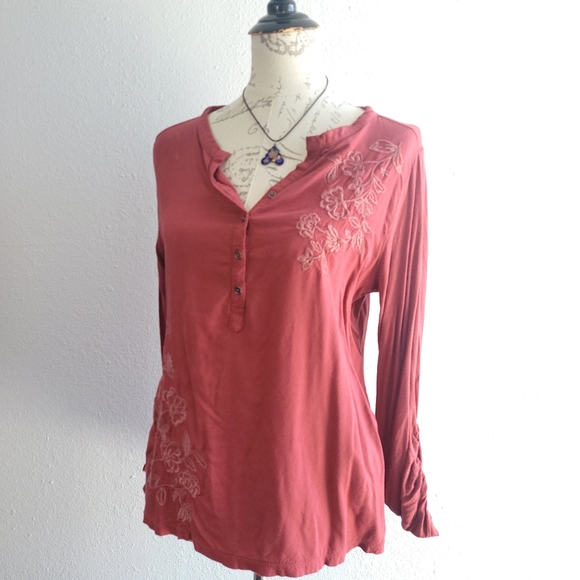 SONOMA Embroidered Top - Picture 1 of 5